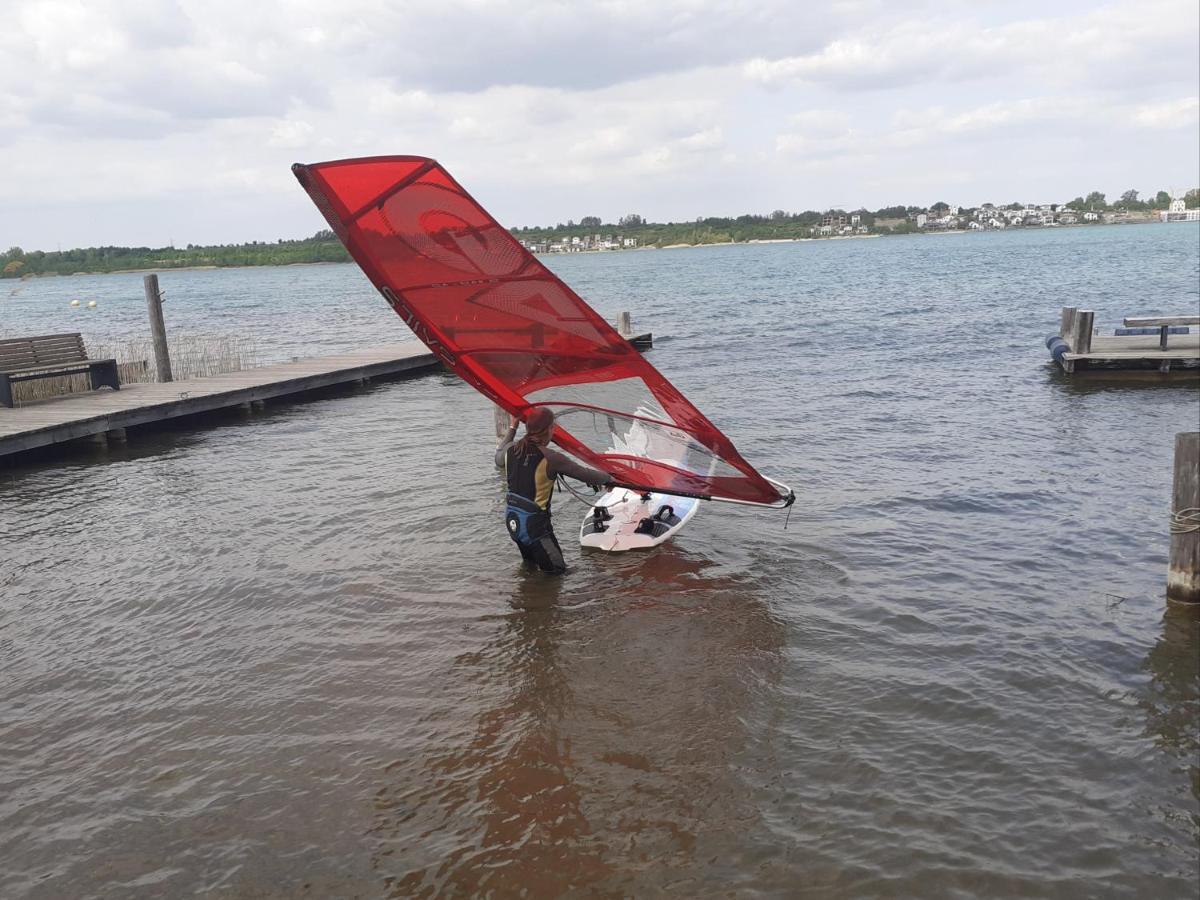 Lagrette Ferienwohnung Am Hainer See Neukieritzsch Ngoại thất bức ảnh